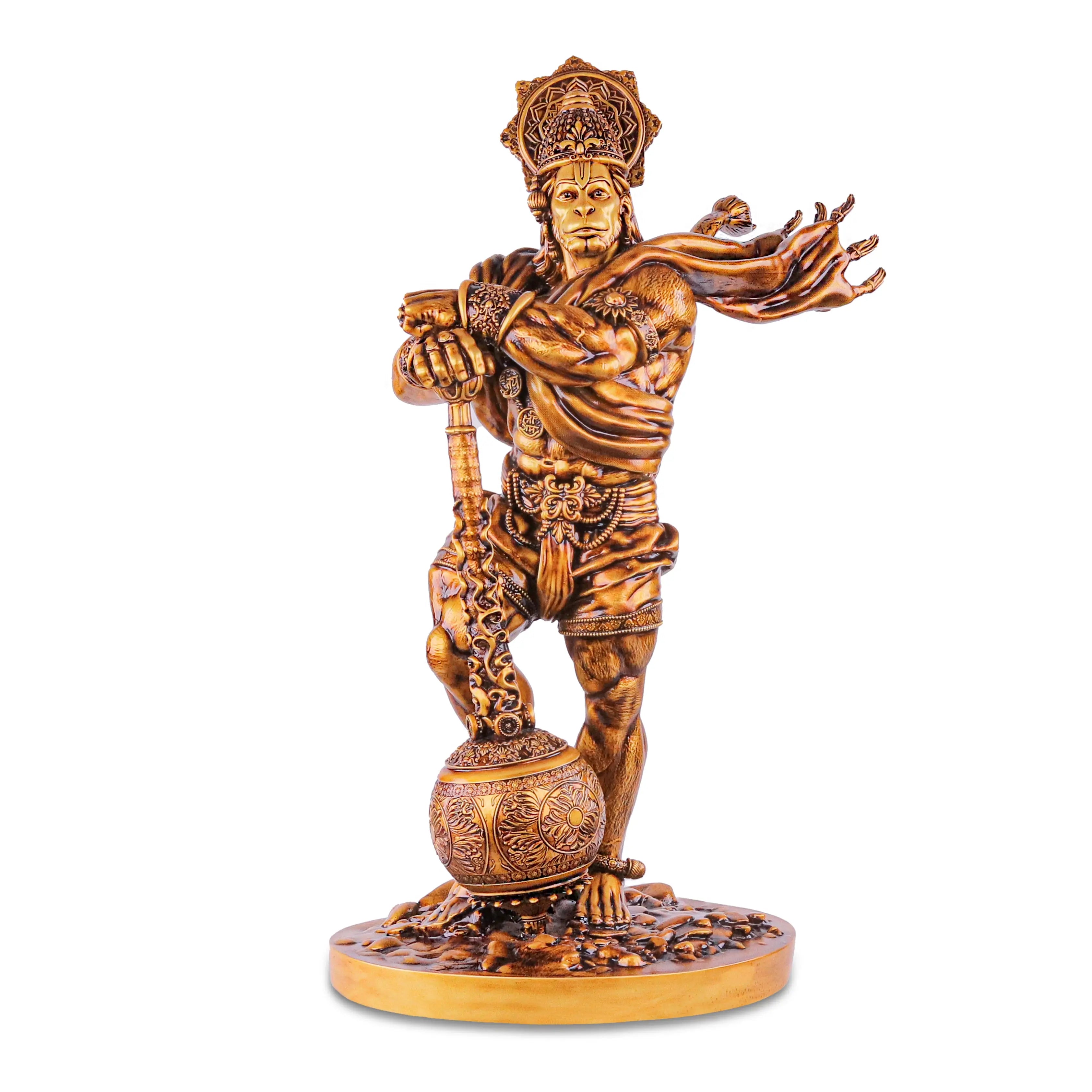 Bahubali Lord Hanuman Large 1.38 Ft & 2 Ft theartarium